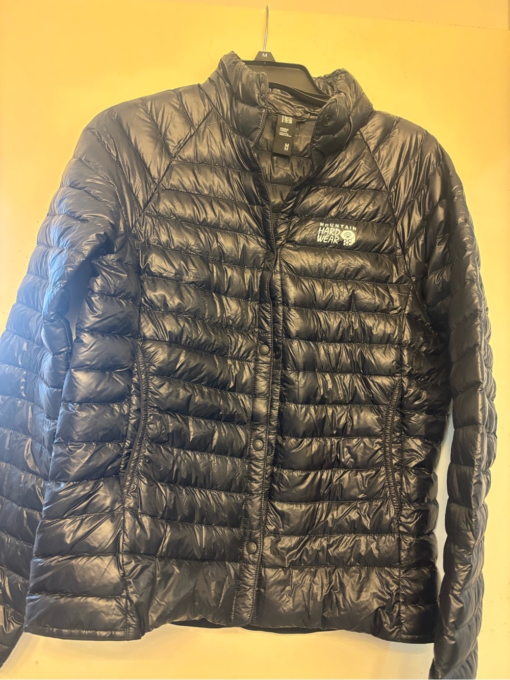 Mountain Hardwear Women's Black Quilted Packable Puffer Jacket